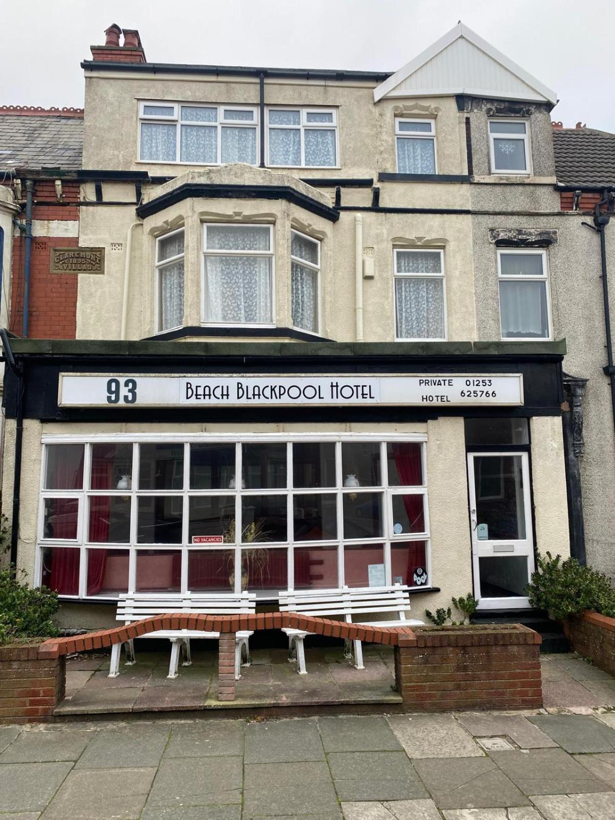 Beach Blackpool Hotel - Great Location, Comfortable Beds Exteriör bild